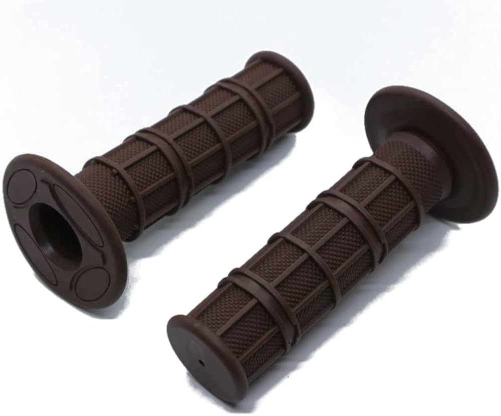 Amazon.co.jp: Beatus 全8色 レトロ ハンドル グリップ バイク 22.2mm